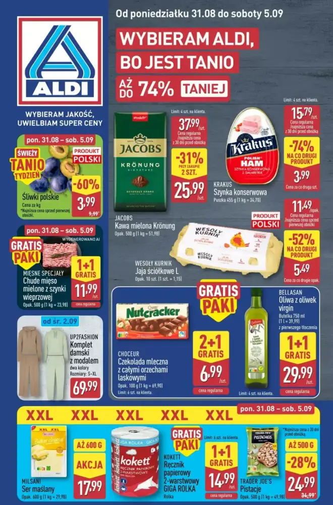 Okładka gazetki Aldi, ważna 31 sierpnia 2026 – 5 września 2026