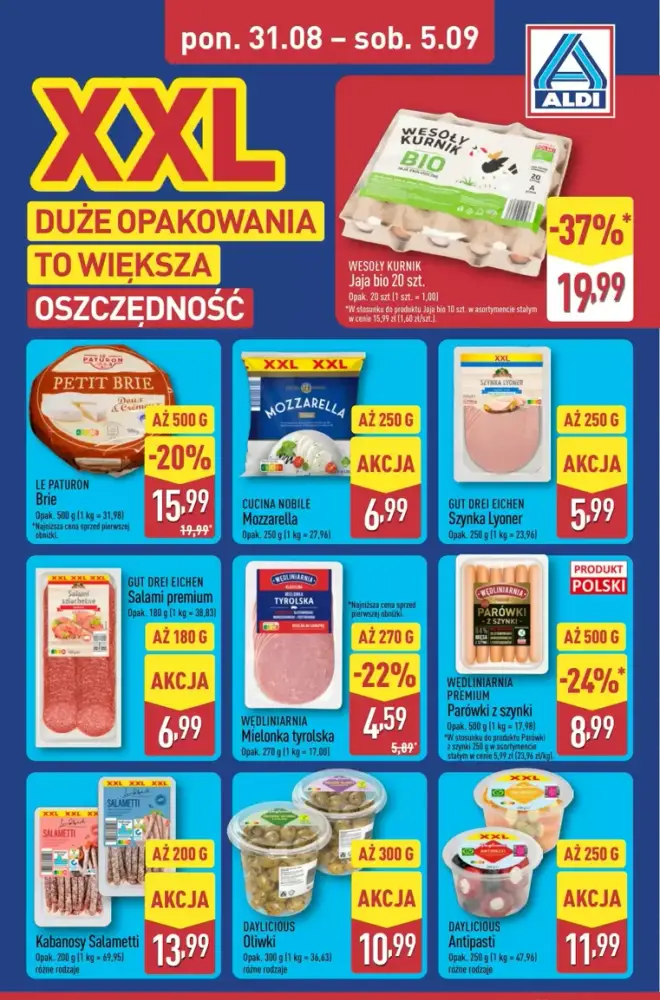 Okładka gazetki Aldi, ważna 31 sierpnia 2026 – 5 września 2026