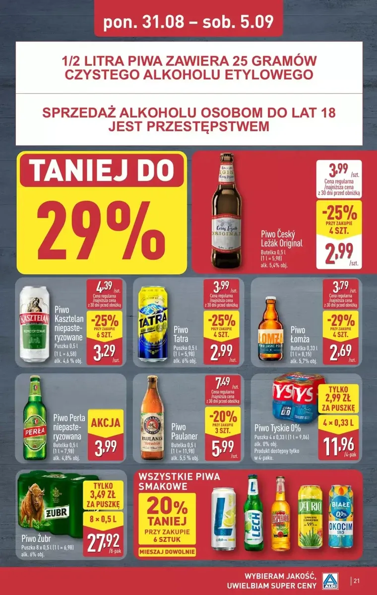 Gazetka Aldi, strona 21 z 49