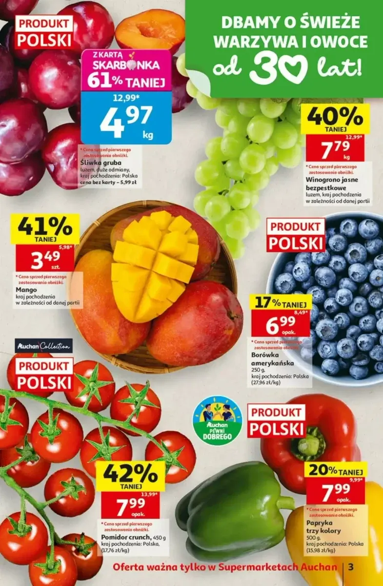 Gazetka Auchan, strona 3 z 8