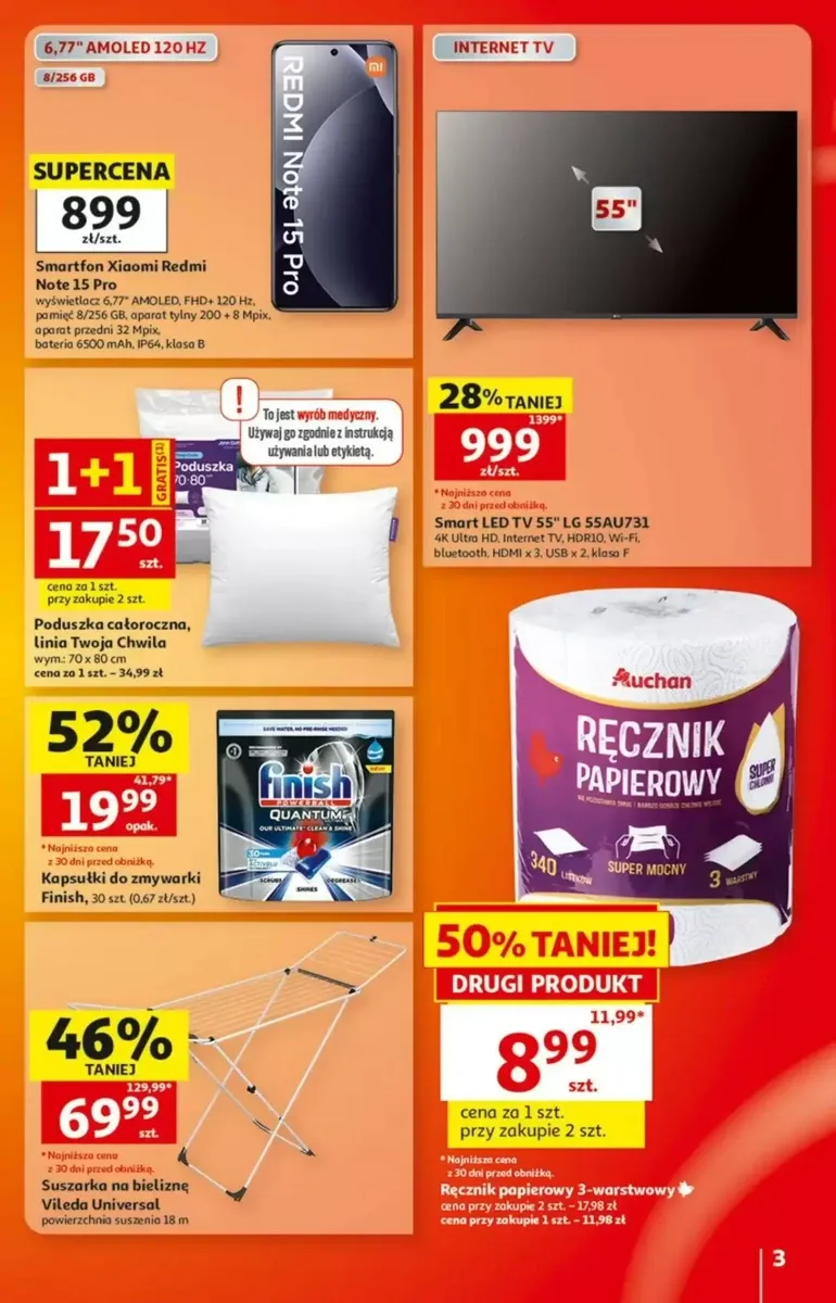 Gazetka Auchan, strona 3 z 4