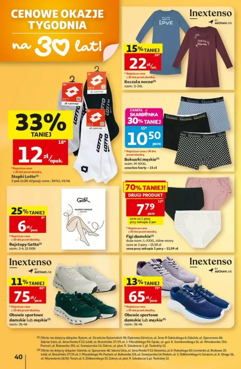 Gazetka Auchan, strona 40 z 49