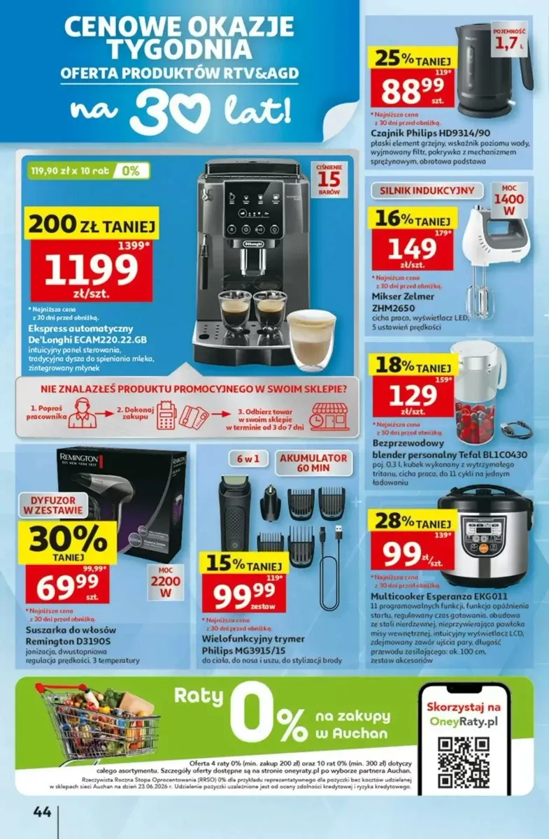 Gazetka Auchan, strona 44 z 49