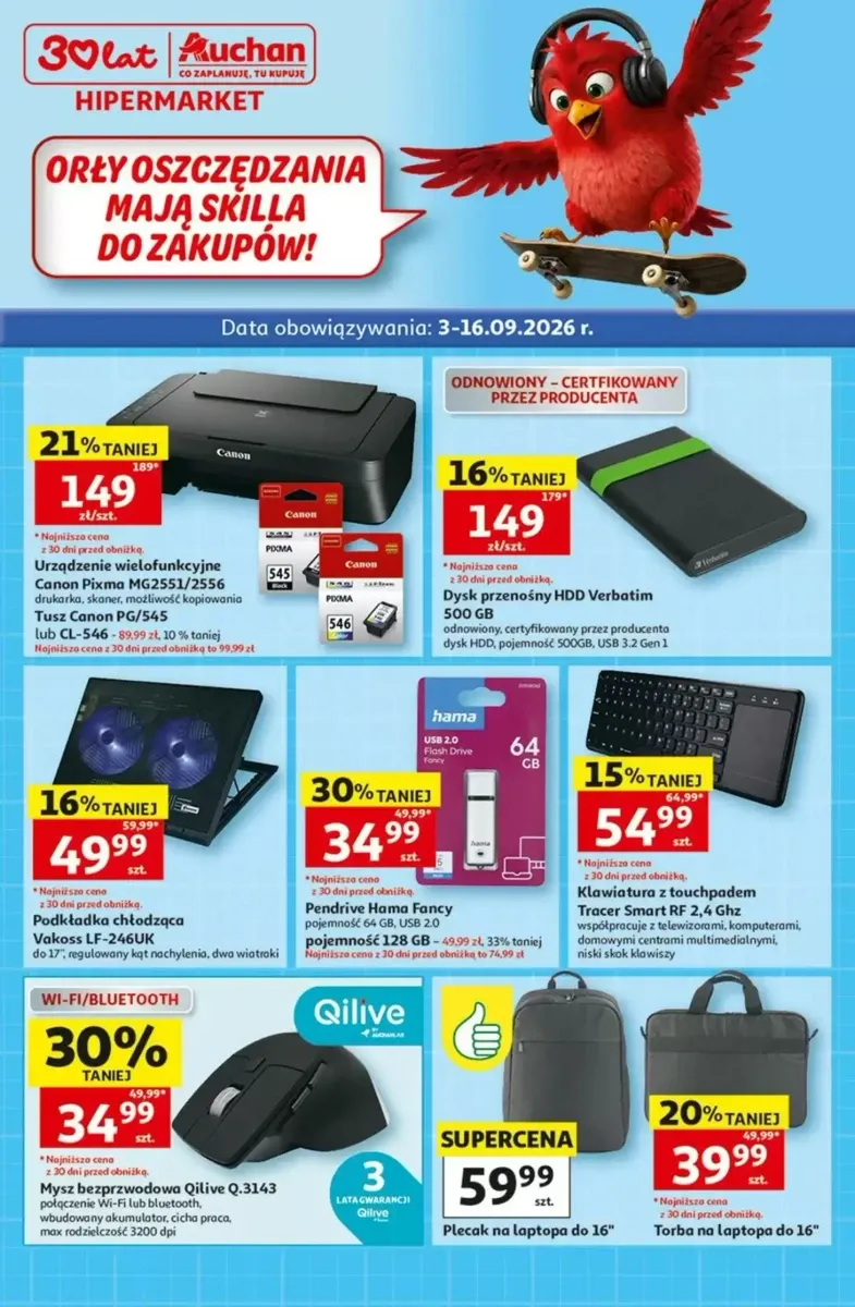 Gazetka Auchan, strona 1 z 2
