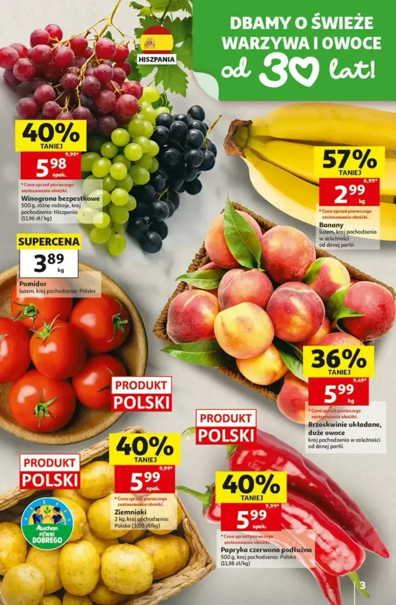 Gazetka Auchan, strona 3 z 8