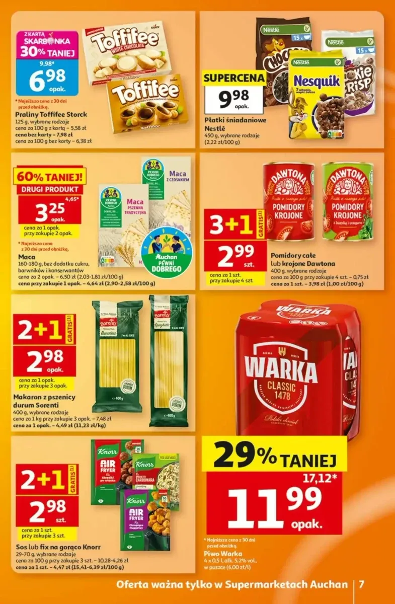 Gazetka Auchan, strona 7 z 8