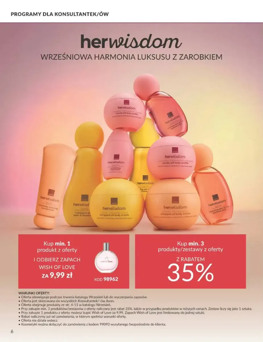 Gazetka Avon, strona 6 z 58