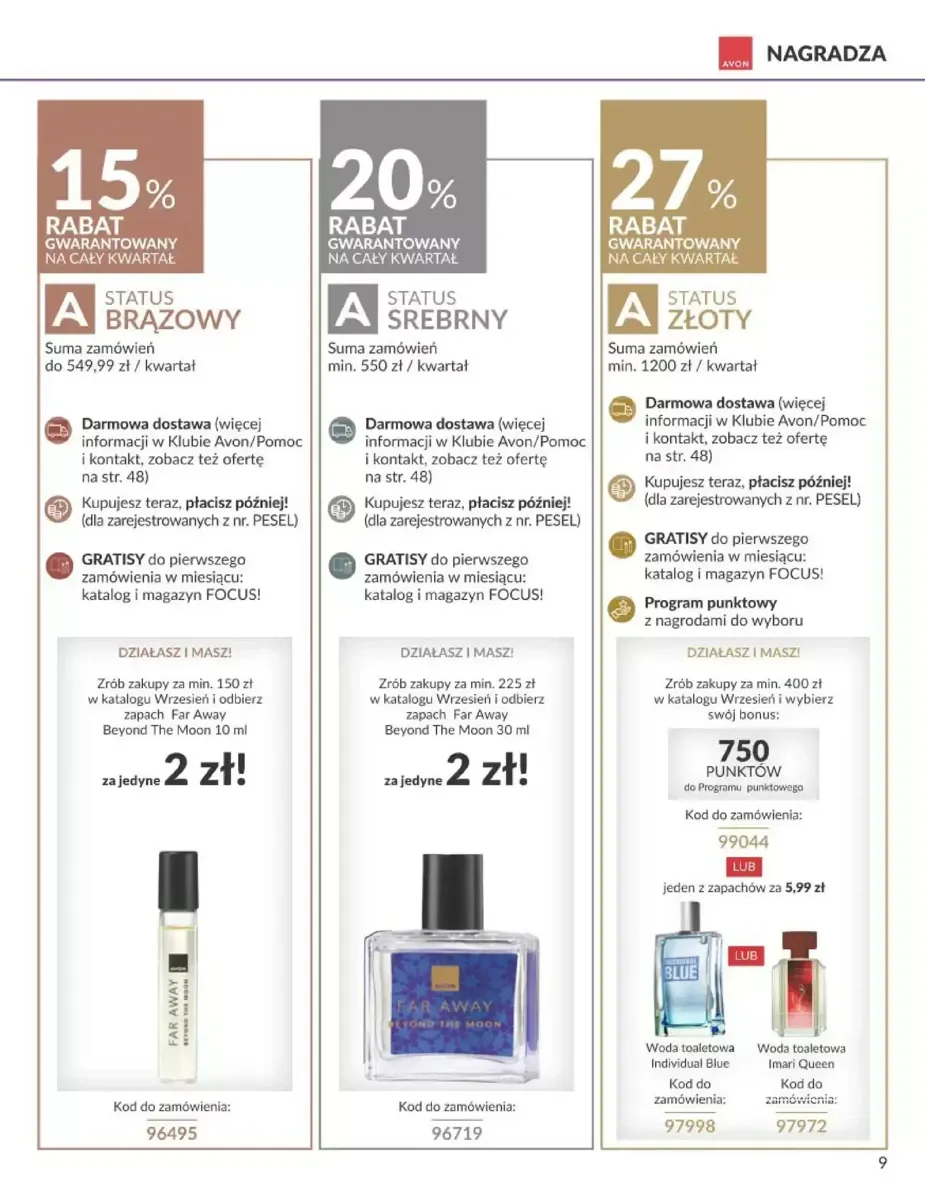 Gazetka Avon, strona 9 z 58