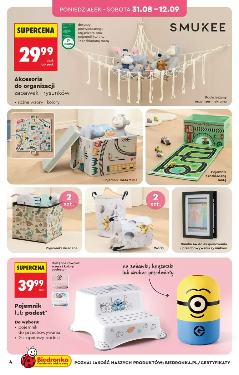 Gazetka Biedronka, strona 4 z 44