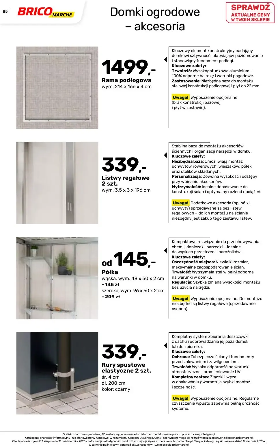 Gazetka Bricomarché, strona 85 z 112
