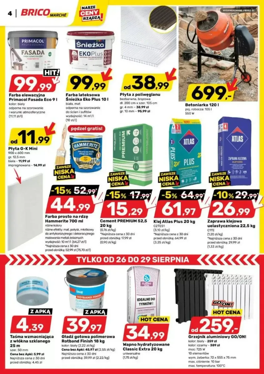Gazetka Bricomarché, strona 4 z 8