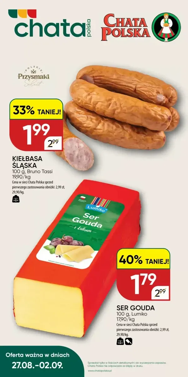 Gazetka Chata Polska, strona 1 z 1