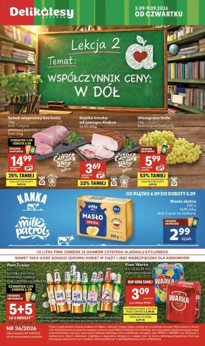 Gazetka Delikatesy Centrum, strona 1 z 40