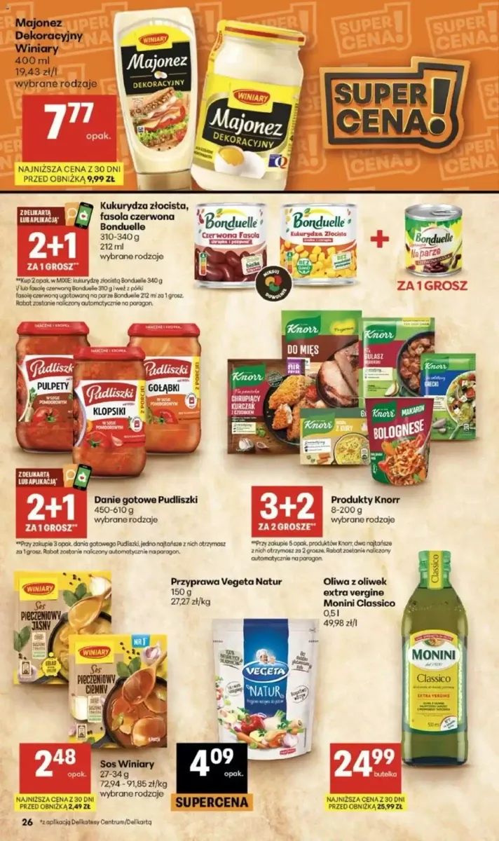 Gazetka Delikatesy Centrum, strona 26 z 40