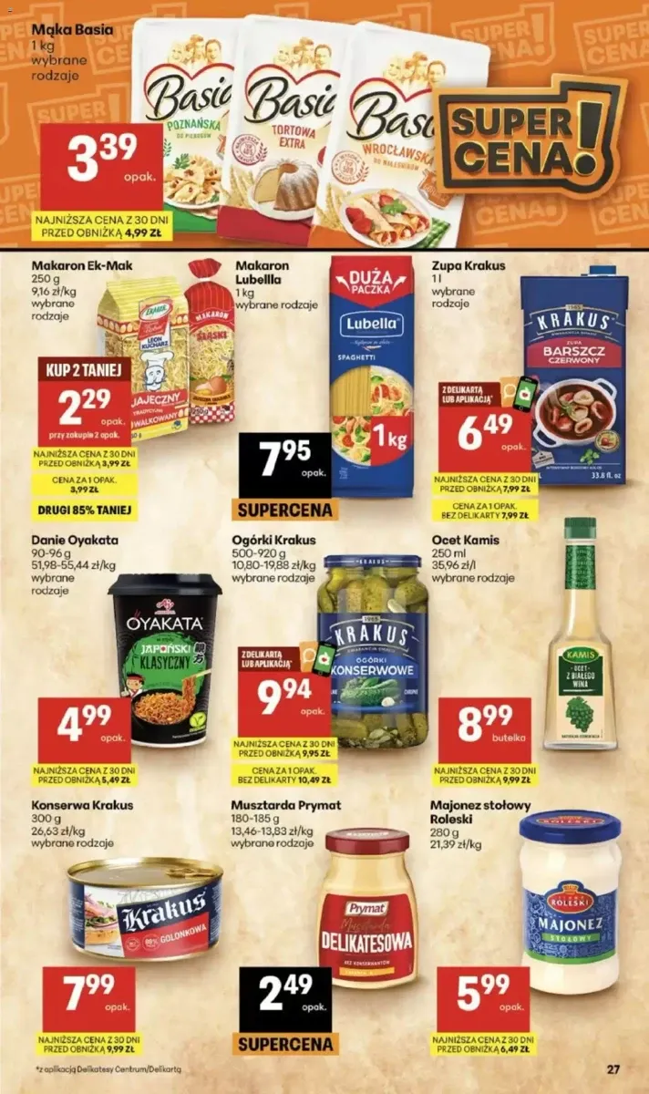 Gazetka Delikatesy Centrum, strona 27 z 40