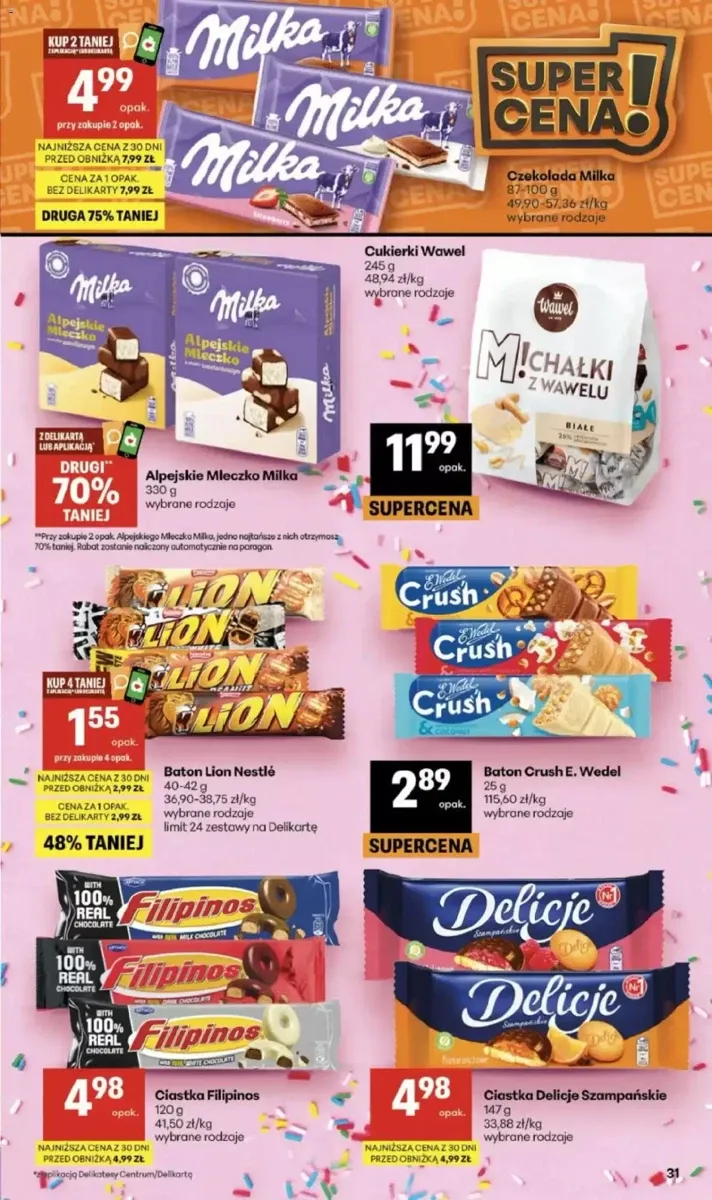 Gazetka Delikatesy Centrum, strona 31 z 40