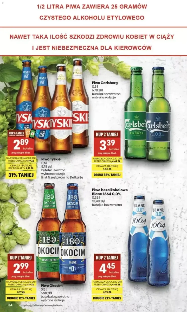 Gazetka Delikatesy Centrum, strona 34 z 40
