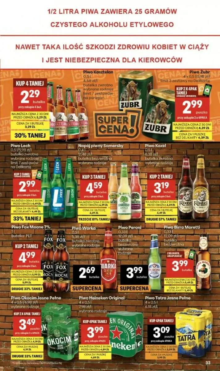 Gazetka Delikatesy Centrum, strona 33 z 40