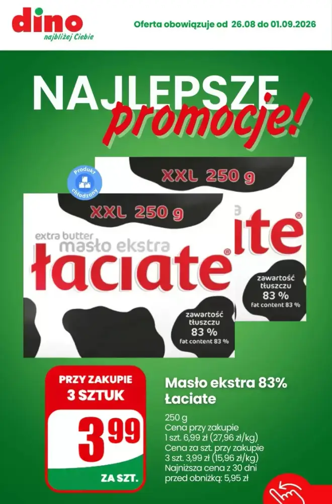 Okładka gazetki Dino, ważna 26 sierpnia 2026 – 1 września 2026