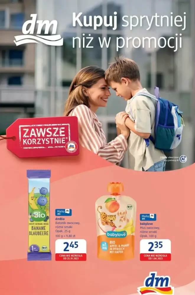 Okładka gazetki dm drogerie markt, ważna 27 sierpnia 2026 – 9 września 2026