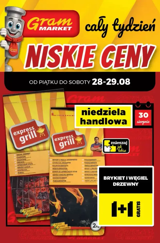 Okładka gazetki Gram Market, ważna 28 sierpnia 2026 – 2 września 2026