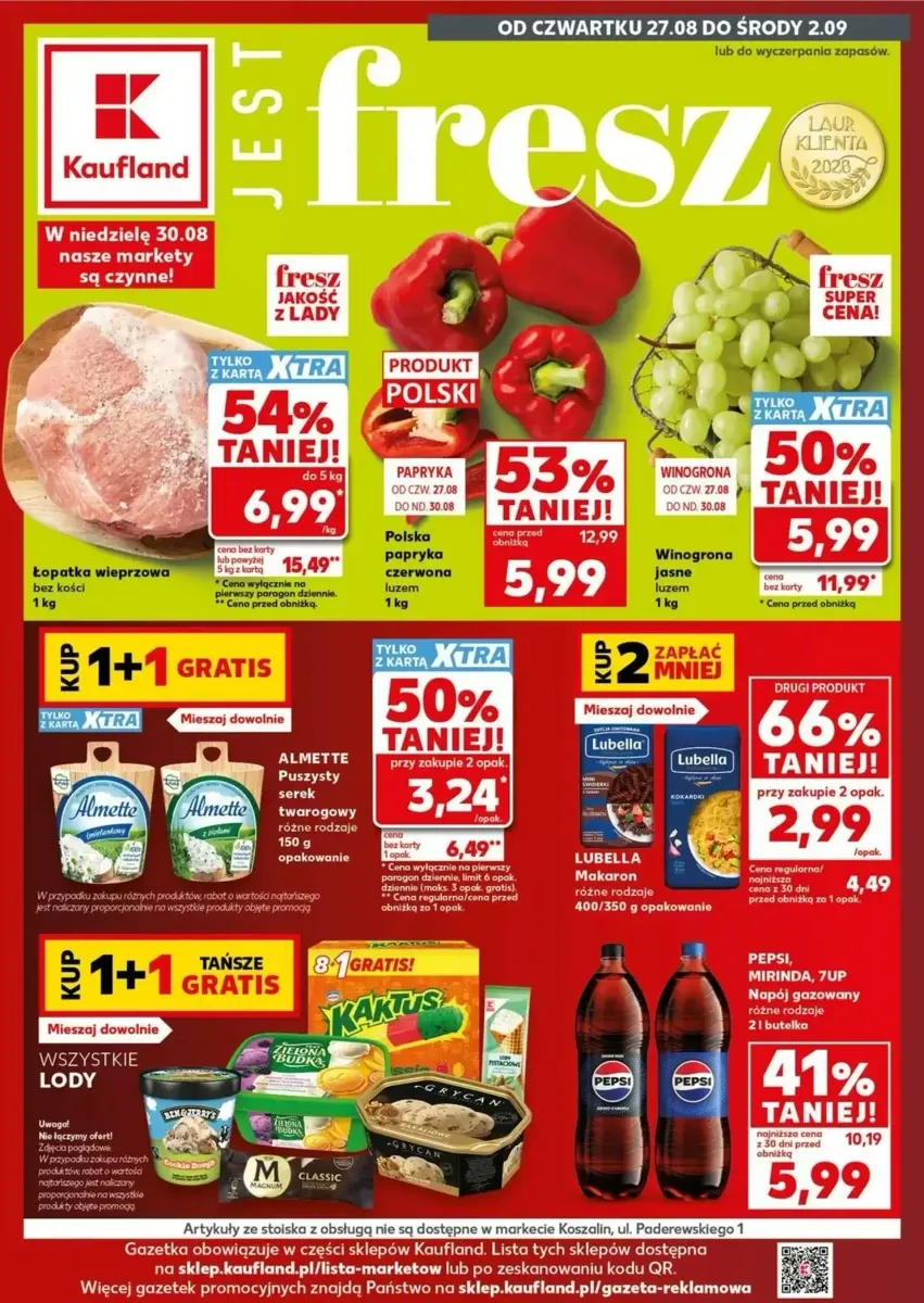 Gazetka Kaufland, strona 1 z 66