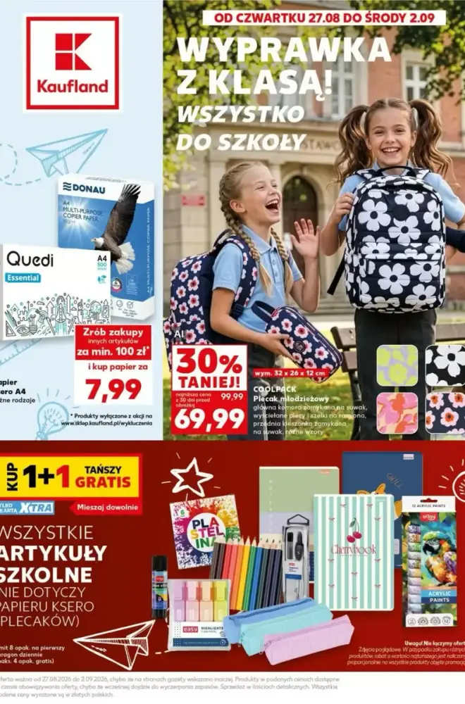 Okładka gazetki Kaufland, ważna 27 sierpnia 2026 – 2 września 2026
