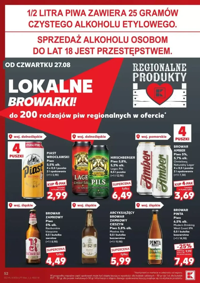 Gazetka Kaufland, strona 52 z 66