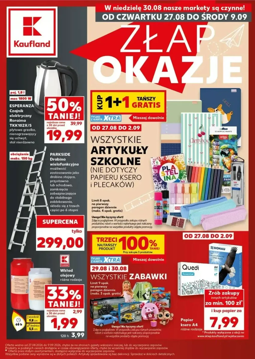 Gazetka Kaufland, strona 1 z 18