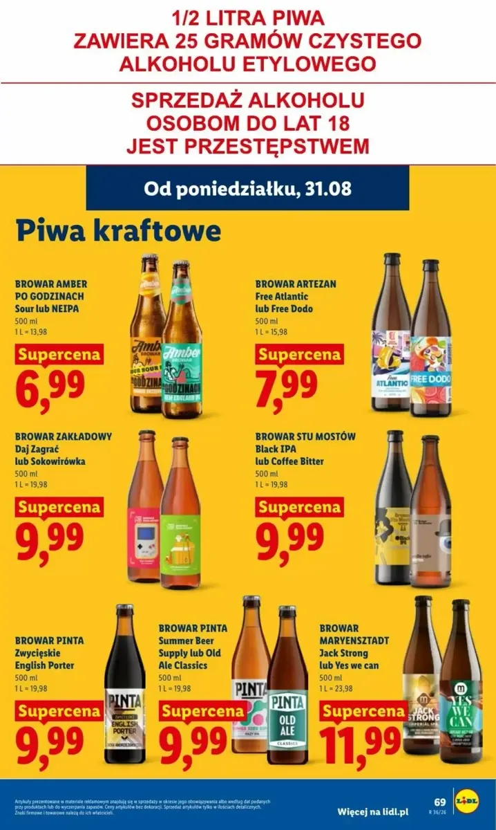 Gazetka Lidl, strona 69 z 88