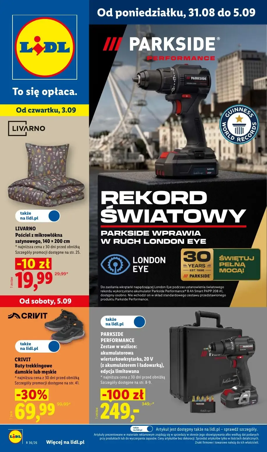 Gazetka Lidl, strona 1 z 59