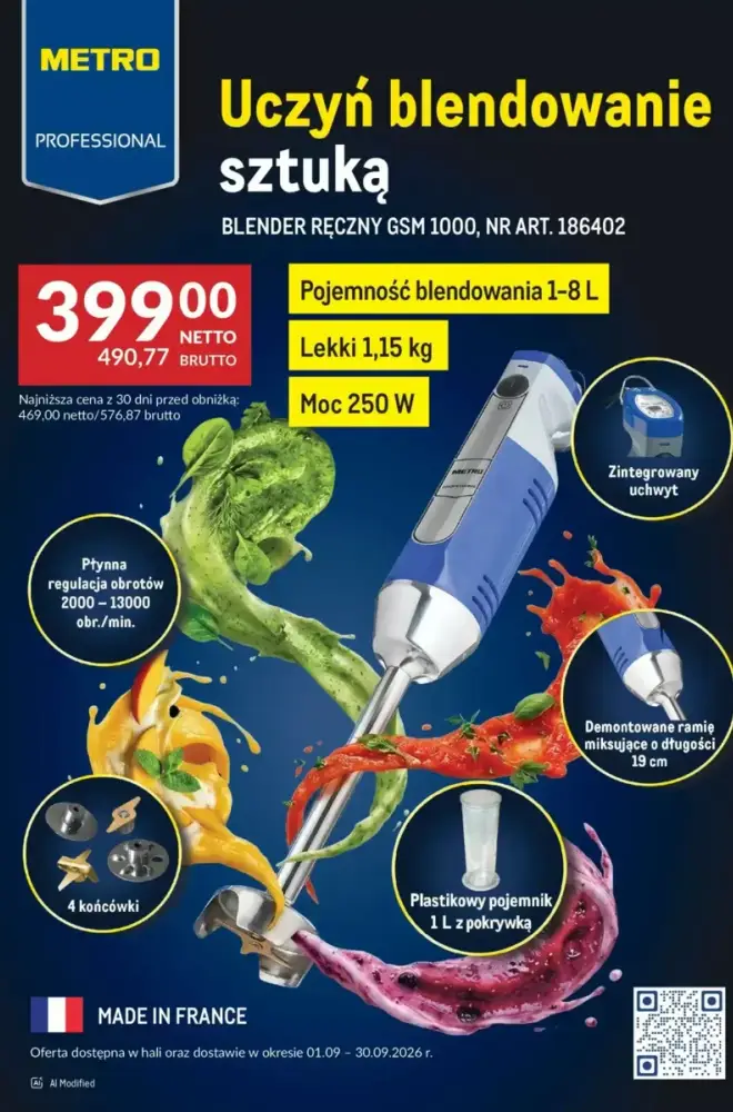 Okładka gazetki Makro, ważna 1–30 wrzesień 2026