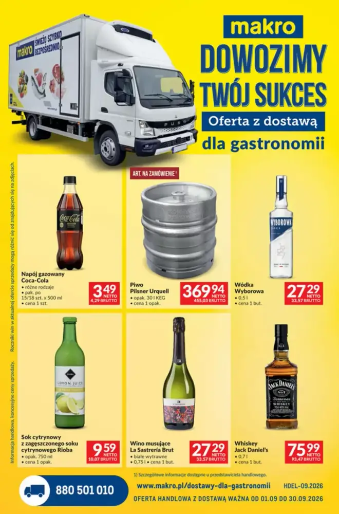 Okładka gazetki Makro, ważna 1–30 wrzesień 2026