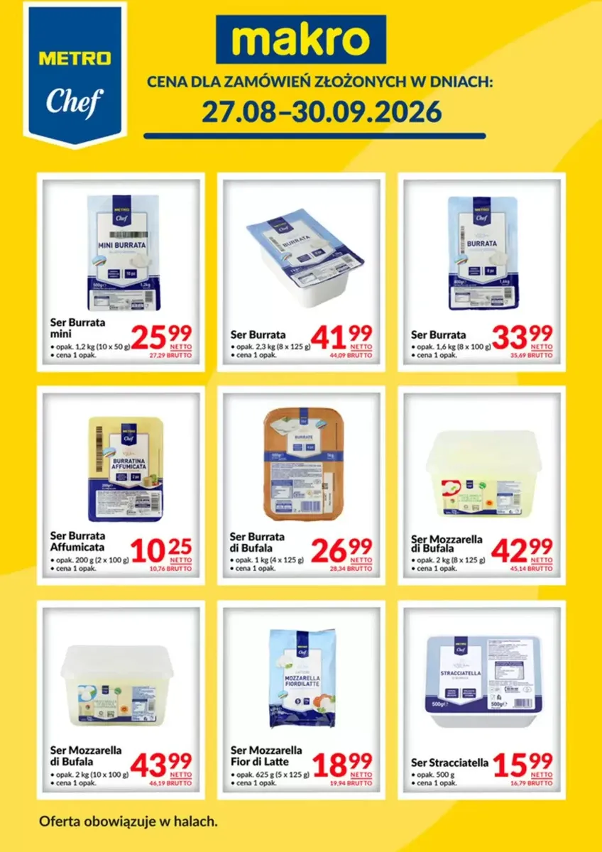 Gazetka Makro, strona 1 z 2