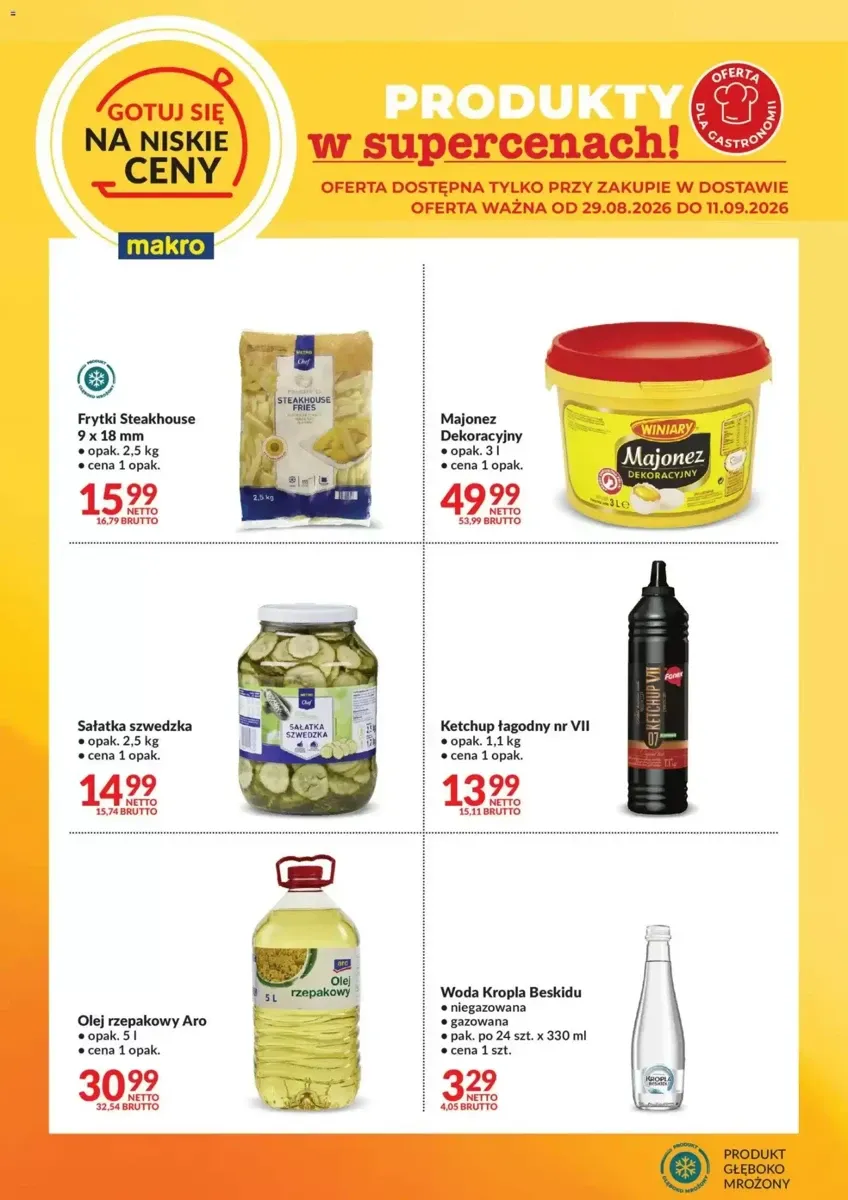 Gazetka Makro, strona 1 z 2