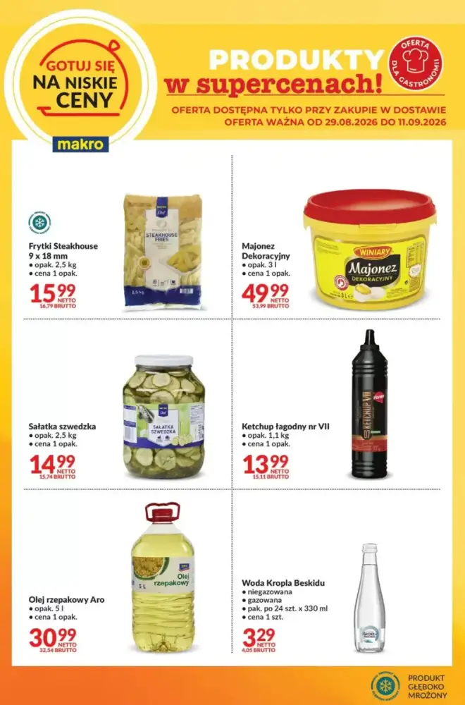 Okładka gazetki Makro, ważna 29 sierpnia 2026 – 11 września 2026