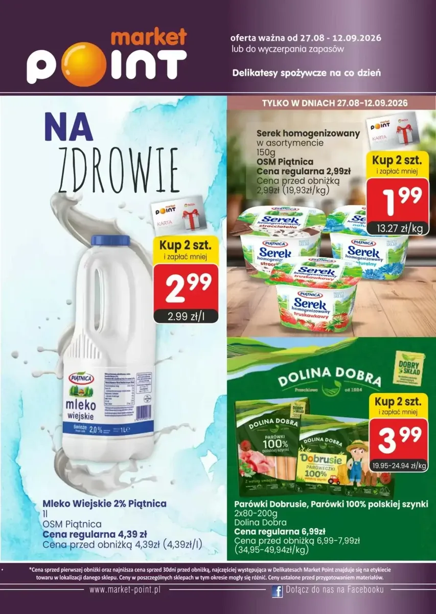 Gazetka Market Point, strona 1 z 24