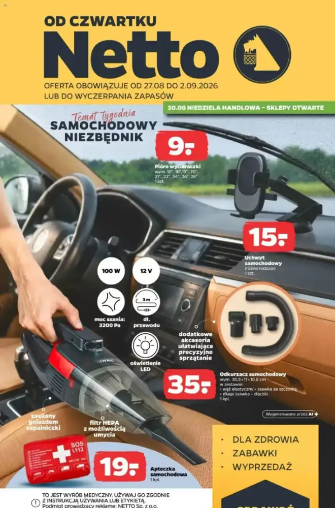 Okładka gazetki Netto, ważna 27 sierpnia 2026 – 2 września 2026