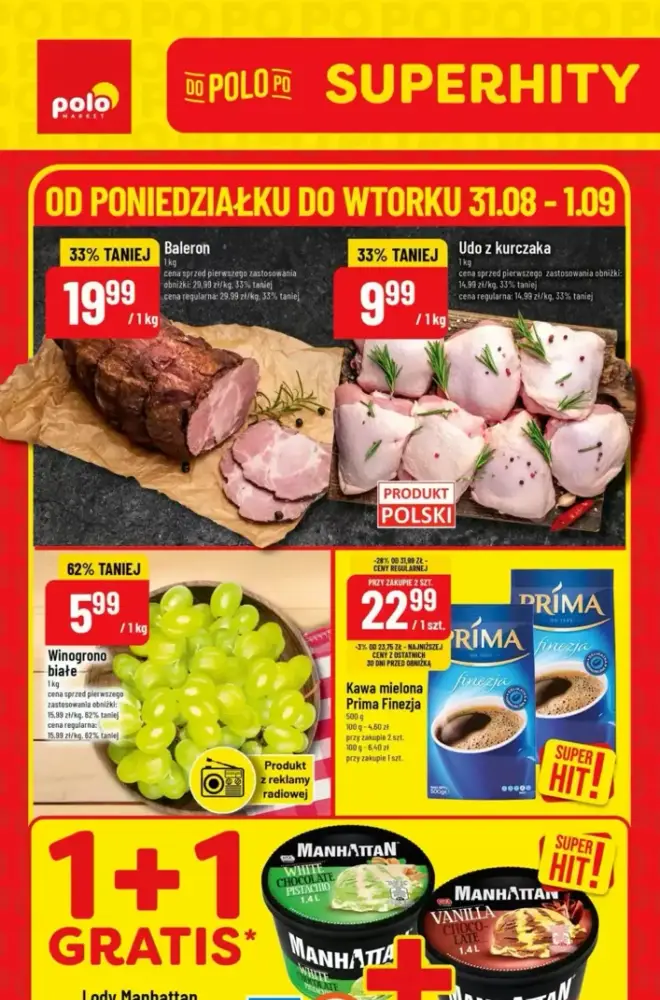 Okładka gazetki PoloMarket, ważna 31 sierpnia 2026 – 1 września 2026