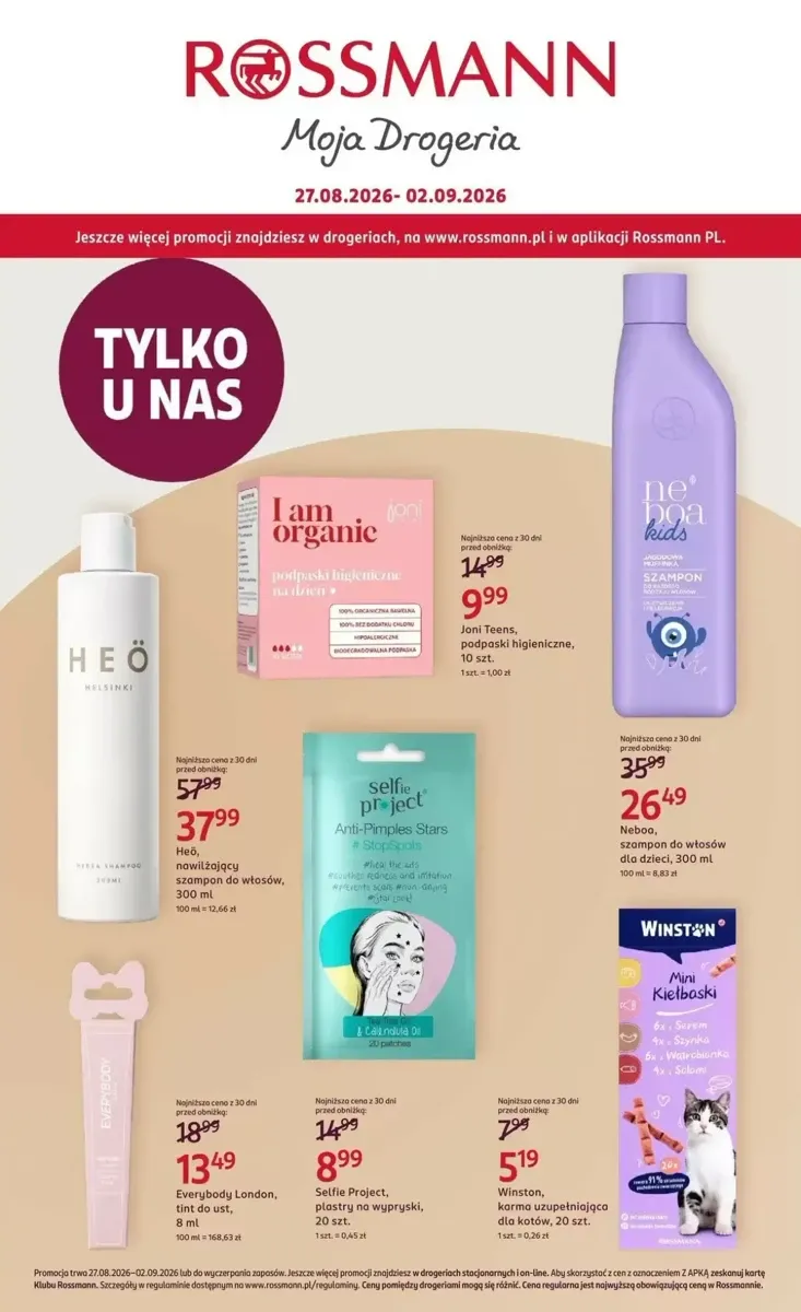 Gazetka Rossmann, strona 1 z 6