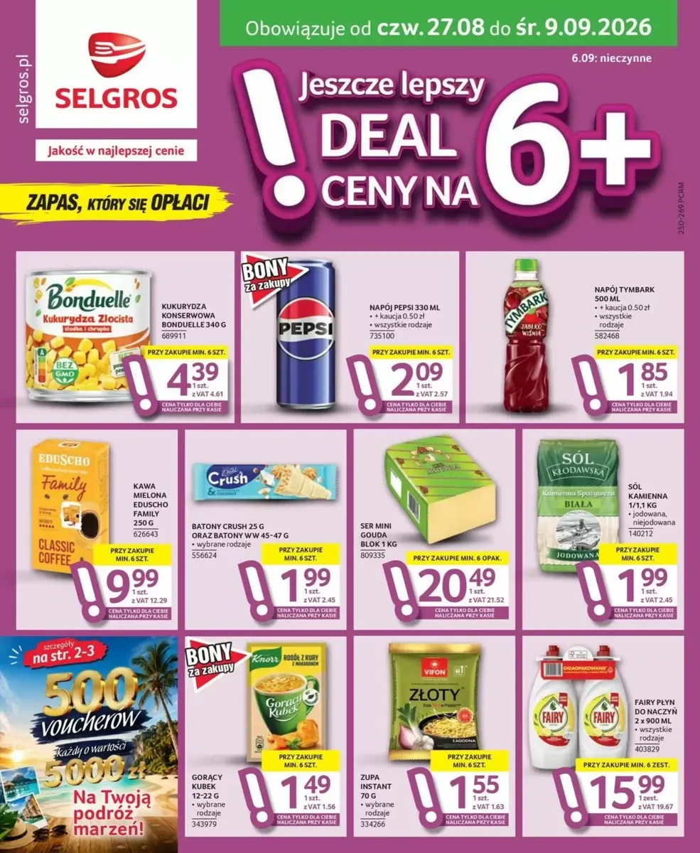 Gazetka Selgros, strona 1 z 39