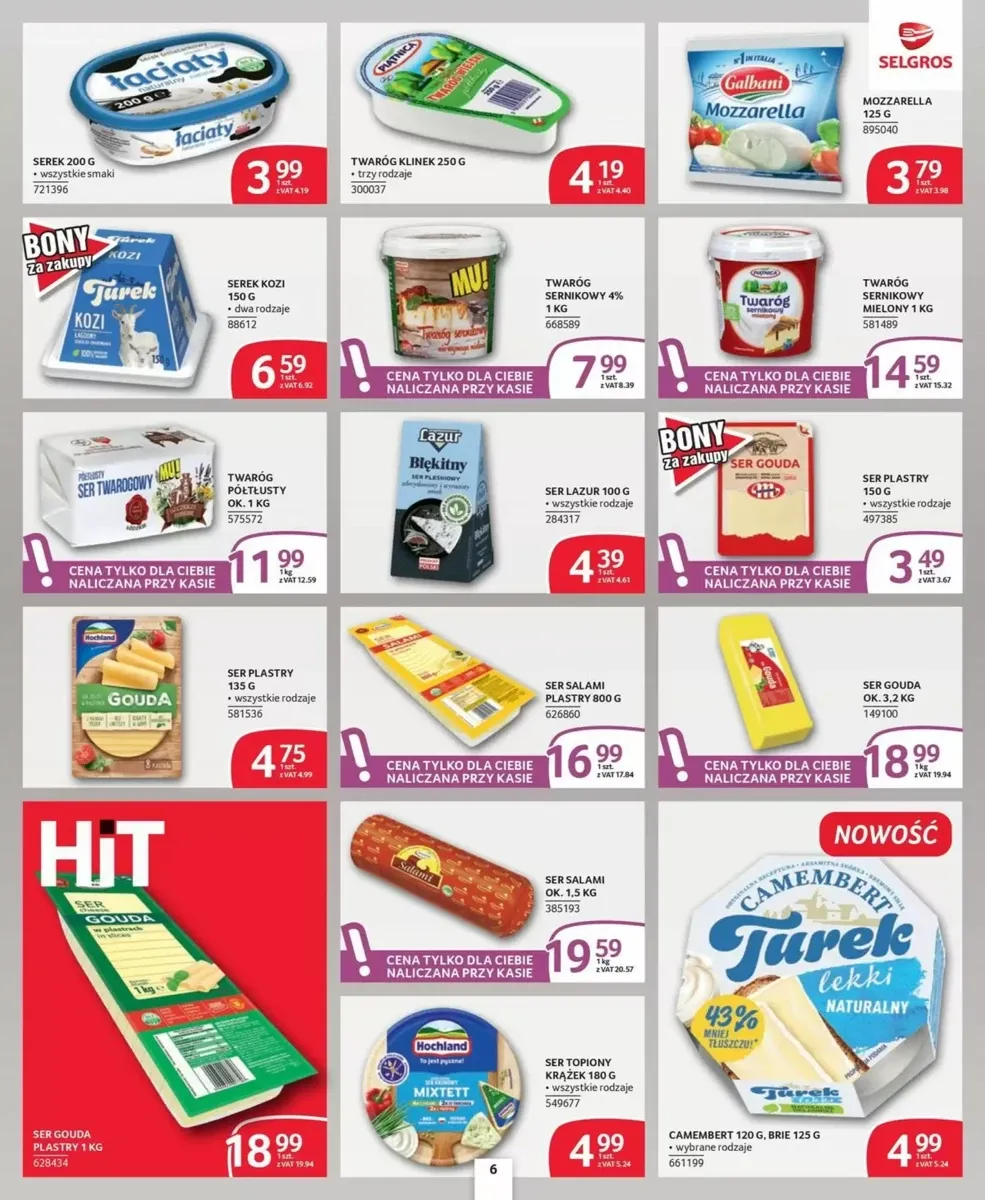 Gazetka Selgros, strona 6 z 39