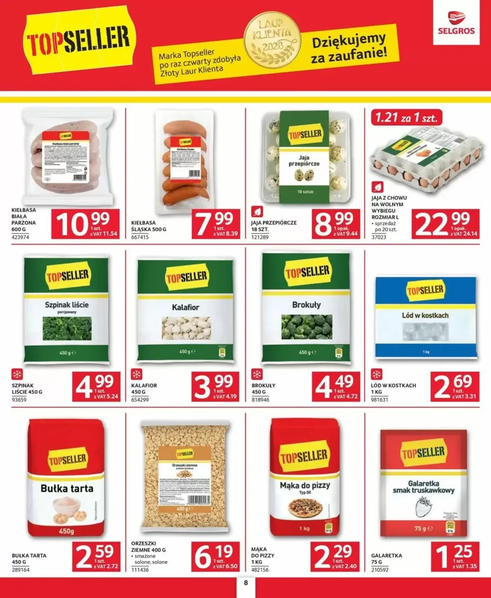 Gazetka Selgros, strona 8 z 39