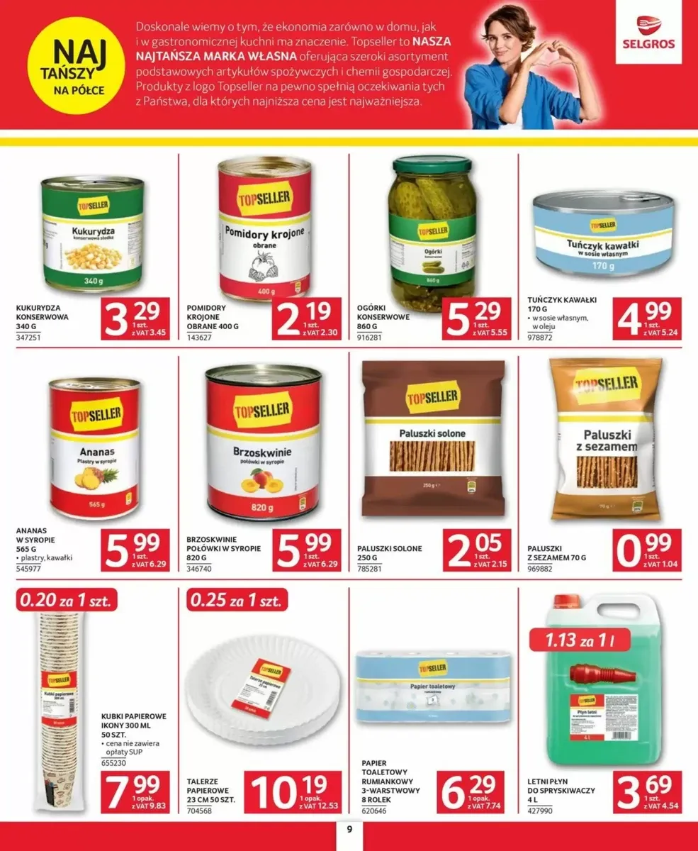 Gazetka Selgros, strona 9 z 39