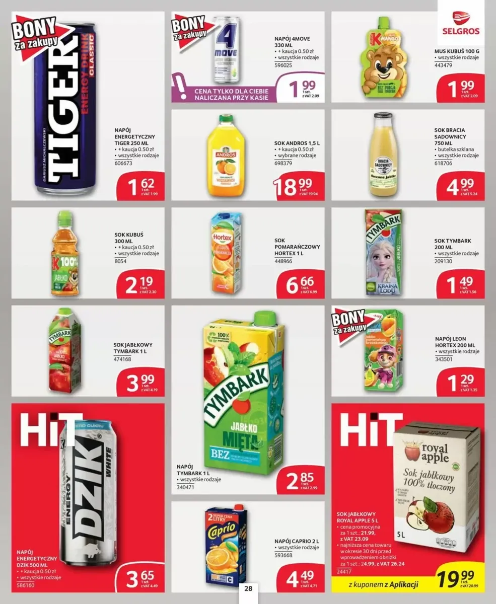 Gazetka Selgros, strona 28 z 39