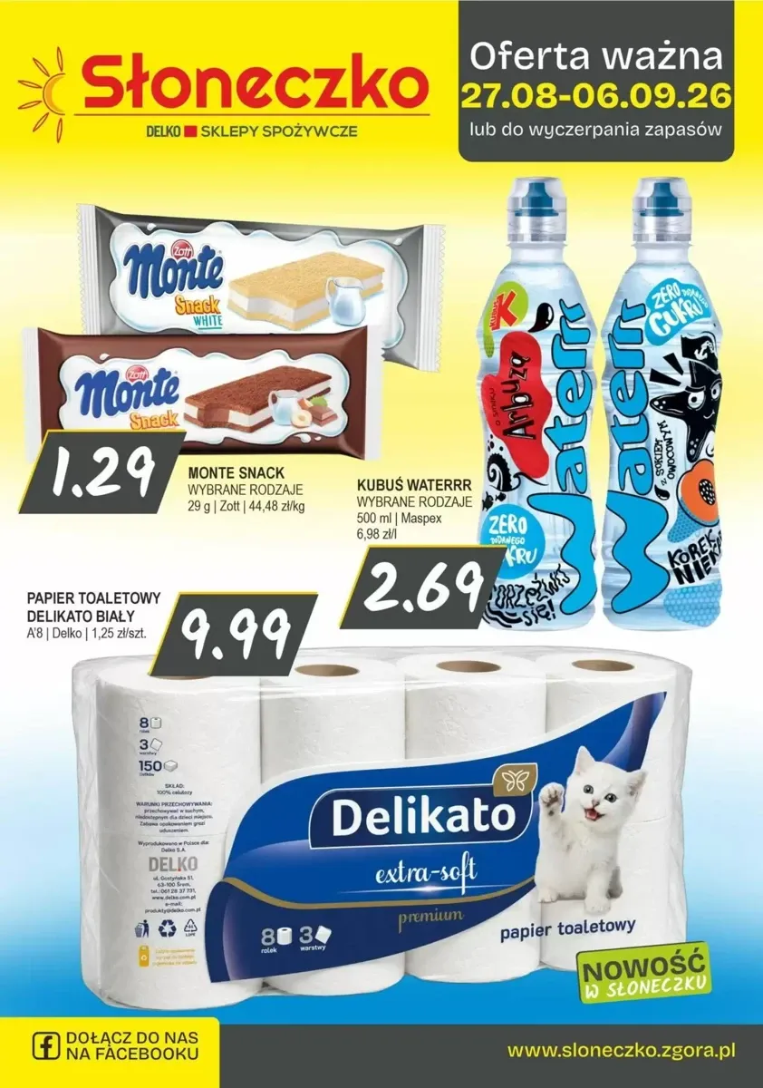 Gazetka Słoneczko, strona 1 z 4