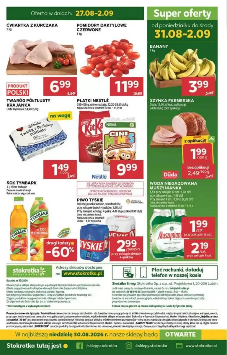 Gazetka Stokrotka, strona 46 z 46