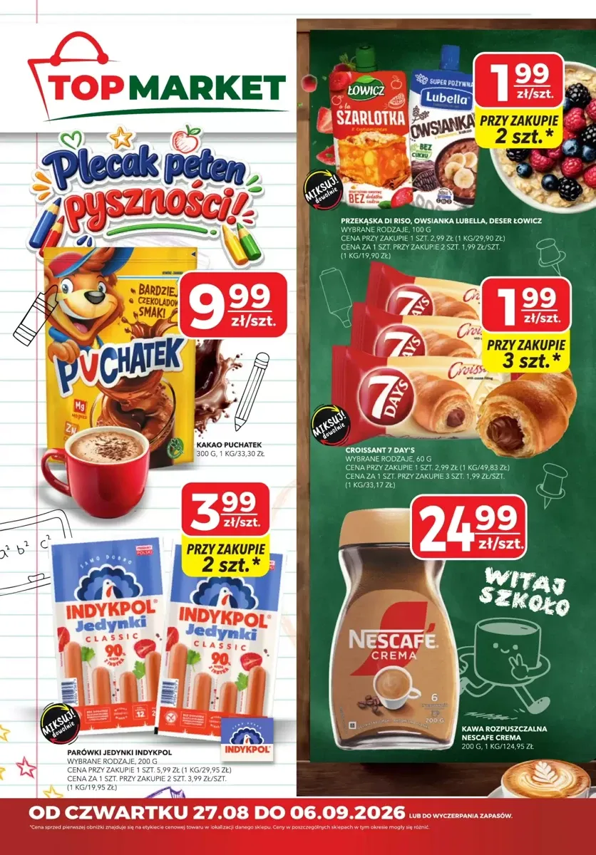 Gazetka Top Market, strona 1 z 12