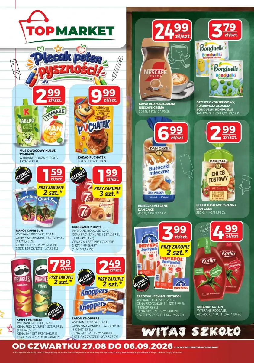 Gazetka Top Market, strona 1 z 4