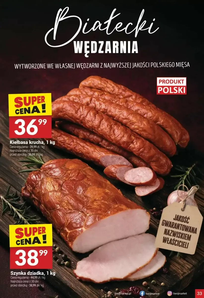 Gazetka Twój Market, strona 33 z 34